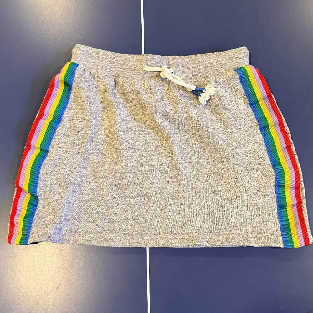 Size 8-9 Mini Boden Cosy Sweatshirt Skirt (w/pockets)